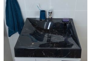 Раковина над стиральной машиной Stella Polar Турин 60 черный