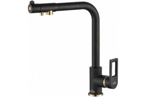 Смеситель Steel Hammer SH 572 BLACK BR для кухонной мойки