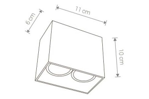 Потолочный светильник Nowodvorski Gap 9384 - 2