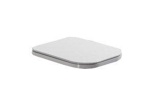 Simas Henges Сиденье для унитаза быстросъемное, с микролифтом, цвет белый, петли хром