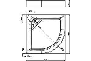 Поддон для душа IFO Silver RP6116900000 - 3