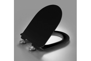 Сиденье для унитаза Esbano Garcia с системой микролифт, черный глянцевый (ZAESUPGARCB147)