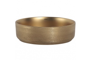 Накладная раковина Abber Bequem 40 золото матовое - 2