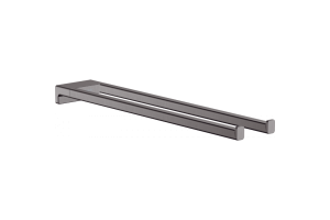 Полотенцедержатель Hansgrohe AddStoris шлифованный черный хром