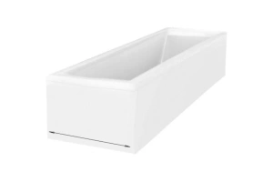 Боковой экран для ванны Excellent 120х65 белый