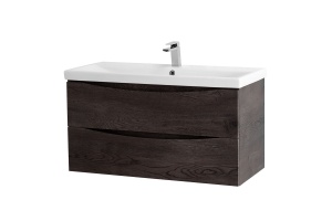 Комплект мебели BelBagno Marino-Cer 90 темное дерево - 3