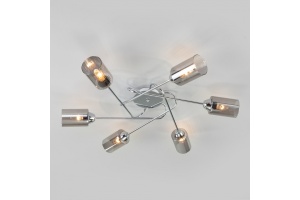 Потолочная люстра Eurosvet Motive 30167/6 хром