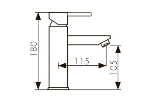 Смеситель для раковины KAISER Sensor (38211) - 2