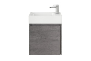 Тумба с раковиной Belbagno Kraft Mini 50 L серый