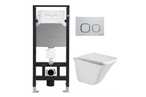 Комплект Weltwasser AMBERG 506 + ROTBACH 004 GL-WT + AMBERG RD-WT (10000006834)