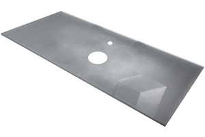 Столешница под раковину Armadi Art NeoArt 110 серебро