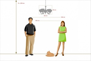 Подвесная люстра MW-Light Олимп 318011205 - 3