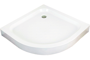 Поддон для душа DIWO Коломна KL01-090TCR/T 90х90 белый, с сифоном