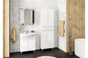 Зеркало-шкаф Onika Валерия 65 белый (206505) - 3