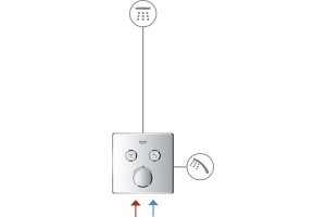 Термостат Grohe Grohtherm SmartControl 29119000 для душа - 2