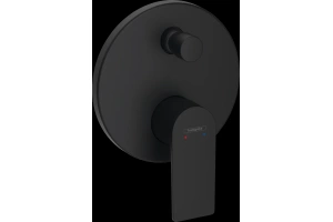 Смеситель для ванны с душем Hansgrohe Rebris E черный матовый