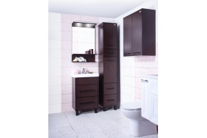 Зеркало Бриклаер Чили 55 венге С, с подсветкой - 2