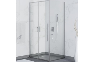 Душевой уголок RGW Stilvoll SV-42 100x90 профиль хром стекло прозрачное