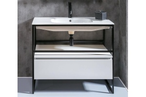 Раковина - столешница Armadi Art Vallessi 100 белый - 3