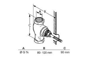 Скрытая часть Kludi Ambienta 53811 - 2