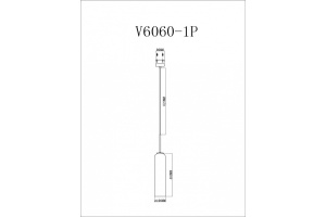 Подвесной светильник Moderli Celebria V6060-1P - 3