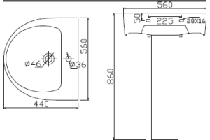 Пьедестал Belbagno FLAY - 2