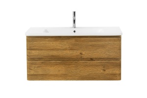 Тумба с раковиной BelBagno Albano 105 светлое дерево