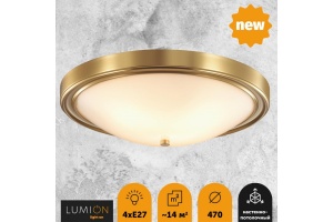 Настенно-потолочный светильник Lumion Vintage Nina 5259/4C - 3