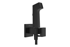 Гигиенический душ Hansgrohe Bidette черный матовый