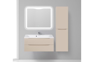 Тумба под раковину BelBagno Marino 100 бежевый матовый - 3