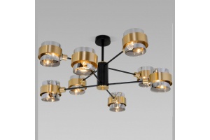 Люстра на штанге Eurosvet Arcada 70127/8 черный/дымчатый