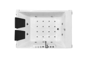 Вана акриловая Royal Bath Triumph De Luxe 180х120 с гидромассажем белый