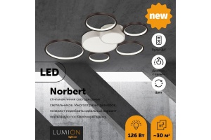Потолочный светодиодный светильник Lumion Ledio Norbert 5254/99CL - 3