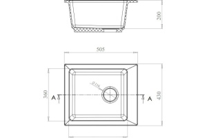 Мойка кухонная GranFest Practic GF-P505 серый - 3