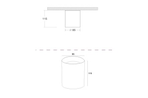 Потолочный светильник Maytoni Alfa C014CL-01W - 2