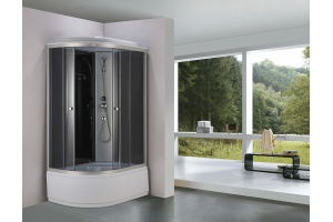 Душевая кабина Style Ecostyle 120х80 хром стекло тонированное - 2