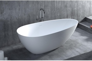 Ванна из искусственного камня Salini Paola 160x77 101611SM S-Stone, матовый