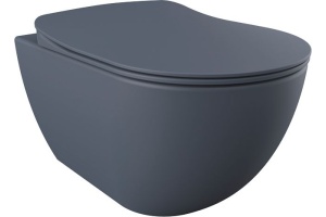 Чаша для унитаза подвесного Creavit Free FE320.20100 базальт