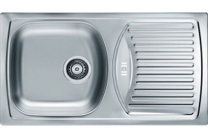 Мойка кухонная Alveus Basic 150 декор, корзинчатый вентиль