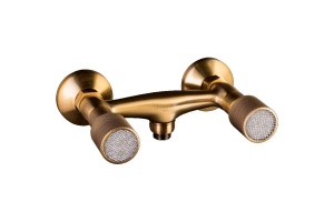 Смеситель для душа Boheme Royal Cristal бронза