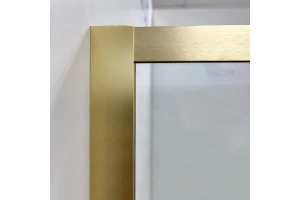Душевая перегородка  RGW Walk In WA-12G 90x195 профиль золото стекло прозрачное - 3