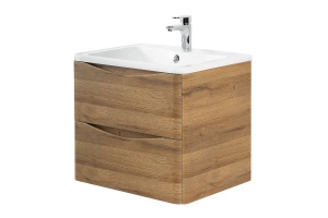 Тумба с раковиной BelBagno Acqua 70 светлое дерево - 2