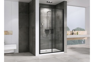 Душевая дверь Abber Sonnenstrand 100 профиль черный (AG04100BC) - 2