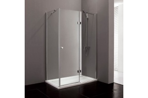 Душевой уголок Cezares Verona 90х100 хром стекло прозрачное