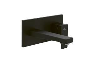 Смеситель для раковины Villeroy & Boch Architectura Square черный, матовый (TVW125003000K5)