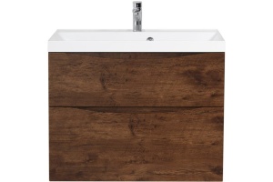 Тумба с раковиной BelBagno Marino 80 темное дерево