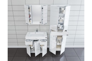 Зеркало в ванную Санта Родос 80 см (106017) - 3