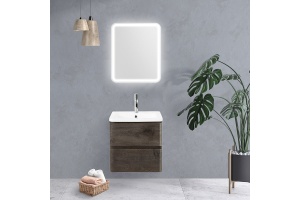 Комплект мебели BelBagno Albano 60 темное деревоу