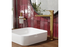 Смеситель для раковины WasserKRAFT Havel золото матовый - 2