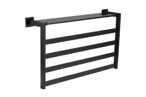 Полотенцесушитель электрический Black&White Moon 58х35 черный матовый - 2